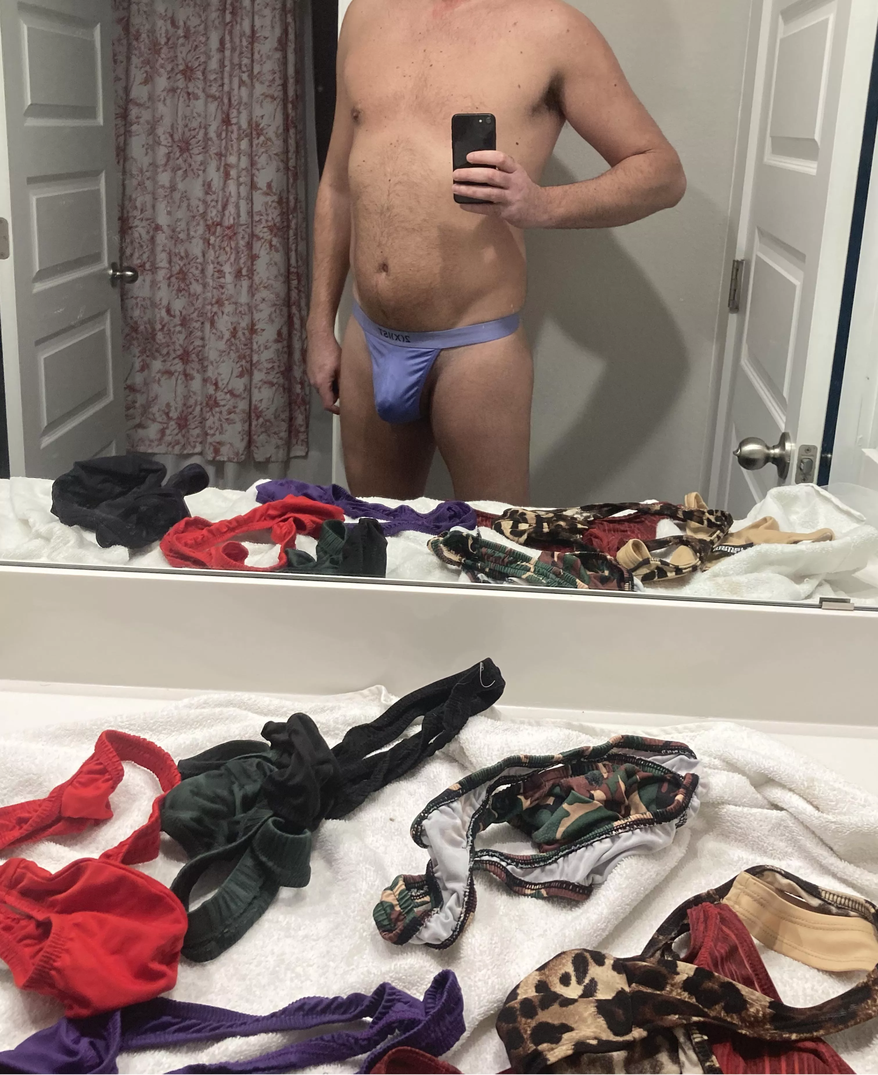 Hand washed some of my thongs posted by Salamander_Stories