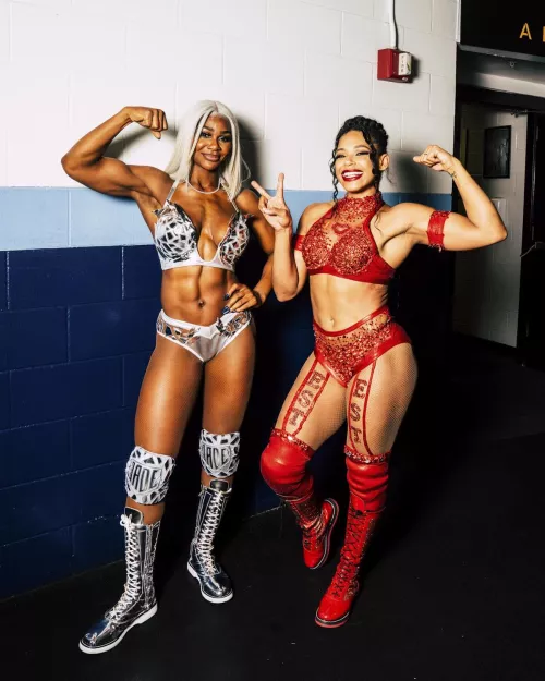 Jade Cargill and Bianca Belair by jorodgers966