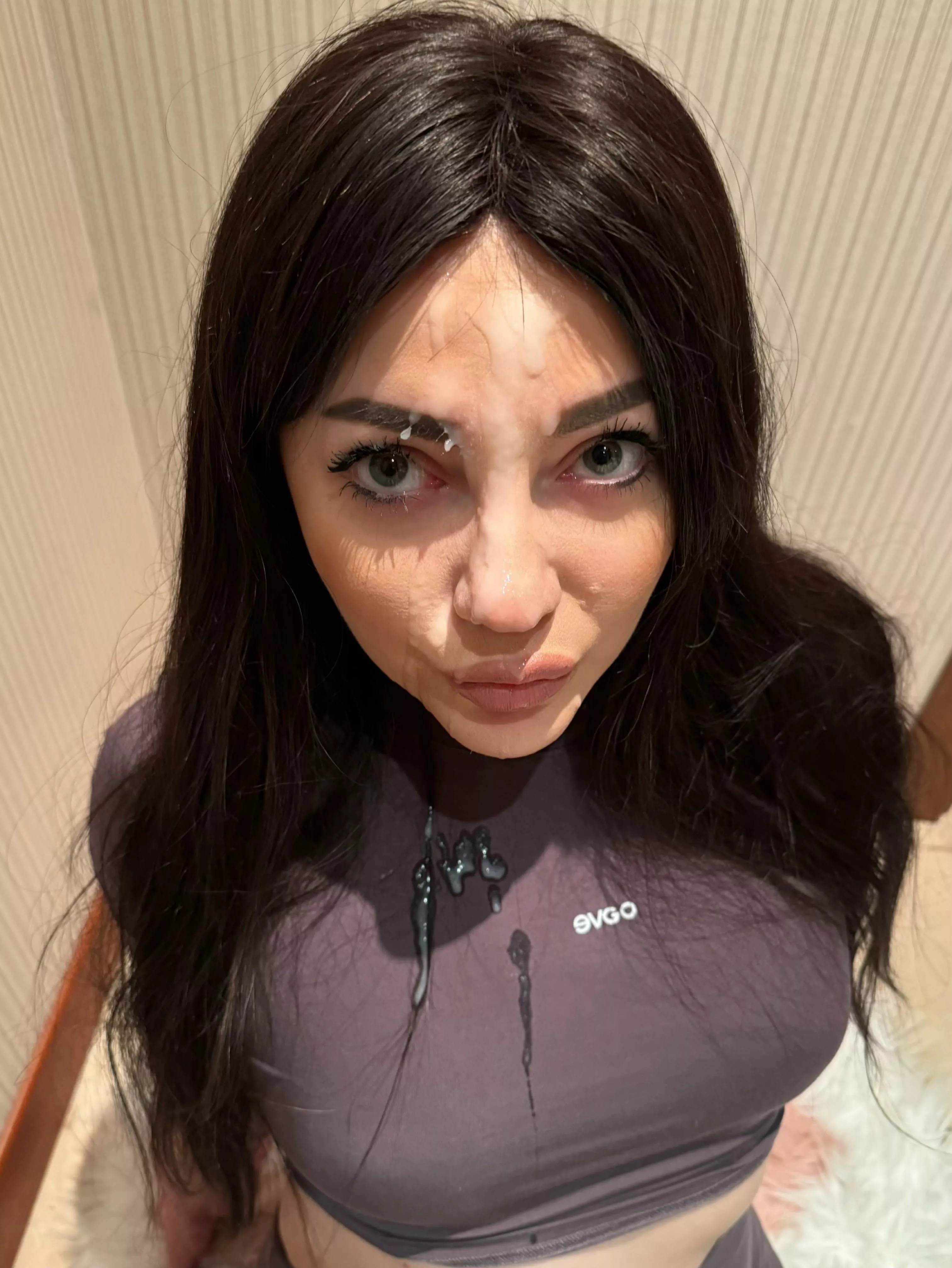 Little girlfriend gets a nice cum shower posted by x_piece_of_me