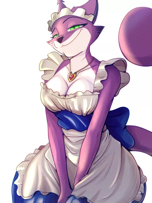Maid (Art by me) by shade105