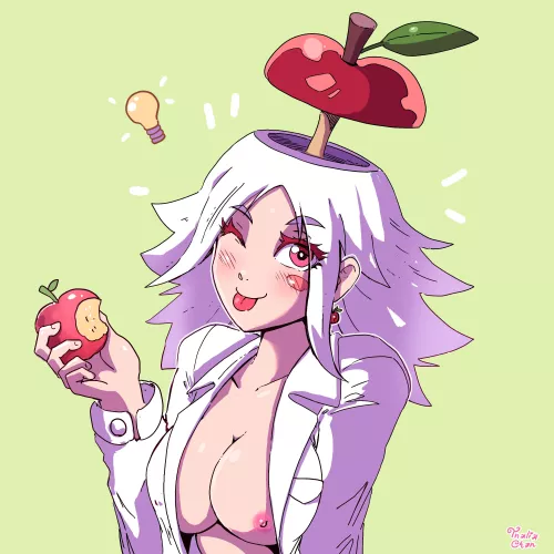 [OC] My genderbender version of Dr.Vegapunk, now without the top <3 by thaliachan