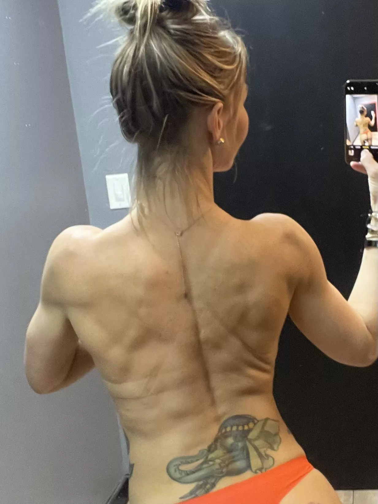 Posing is hard work! Made me break a sweat posted by fitnesswife1983