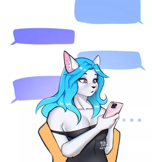 She’s bored by BigFatArtist