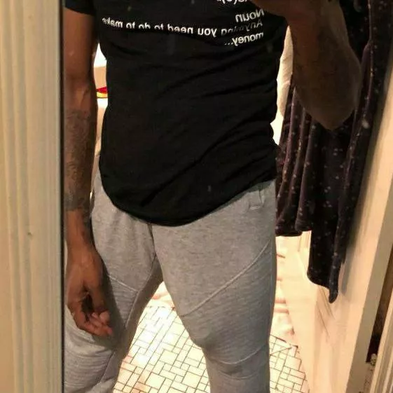 Should I go out wearing these sweatpants? posted by BitchImAttractive