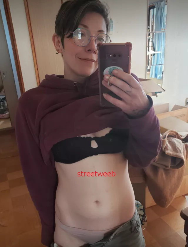 So hard to take off clothes in this weather... posted by streetweeb