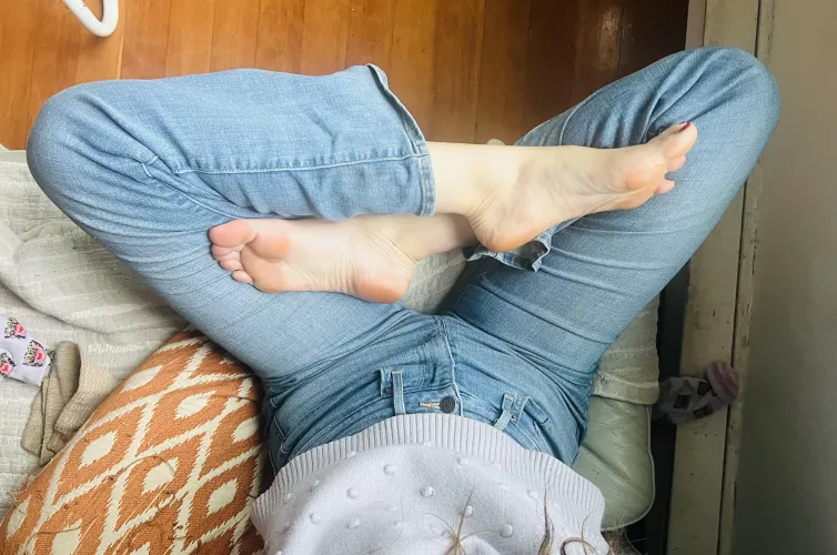 Socks off.. now for your mouth by Jewfoot_