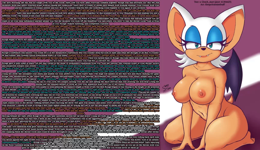 The Improvement of Mobian-Human Relationships. Part #3 [Threesome] [Human'd] [Maledom] [Creampie] [Femsub] [Commission] | Art: SleepyScientistStuff by Zench_mart