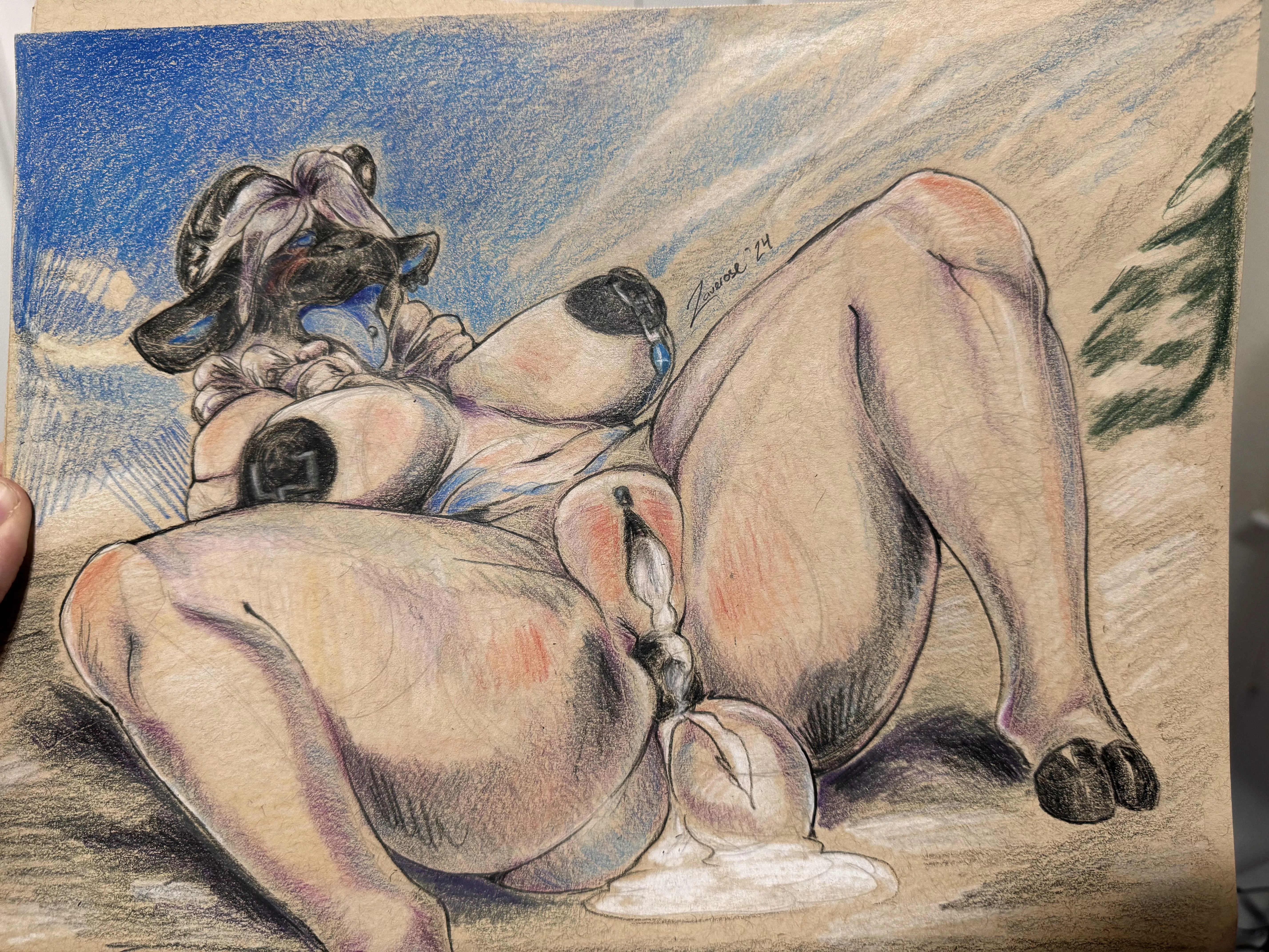 Well-used Sheepy 🐏💦 [F] (Zaverose - me!) posted by Zaverose