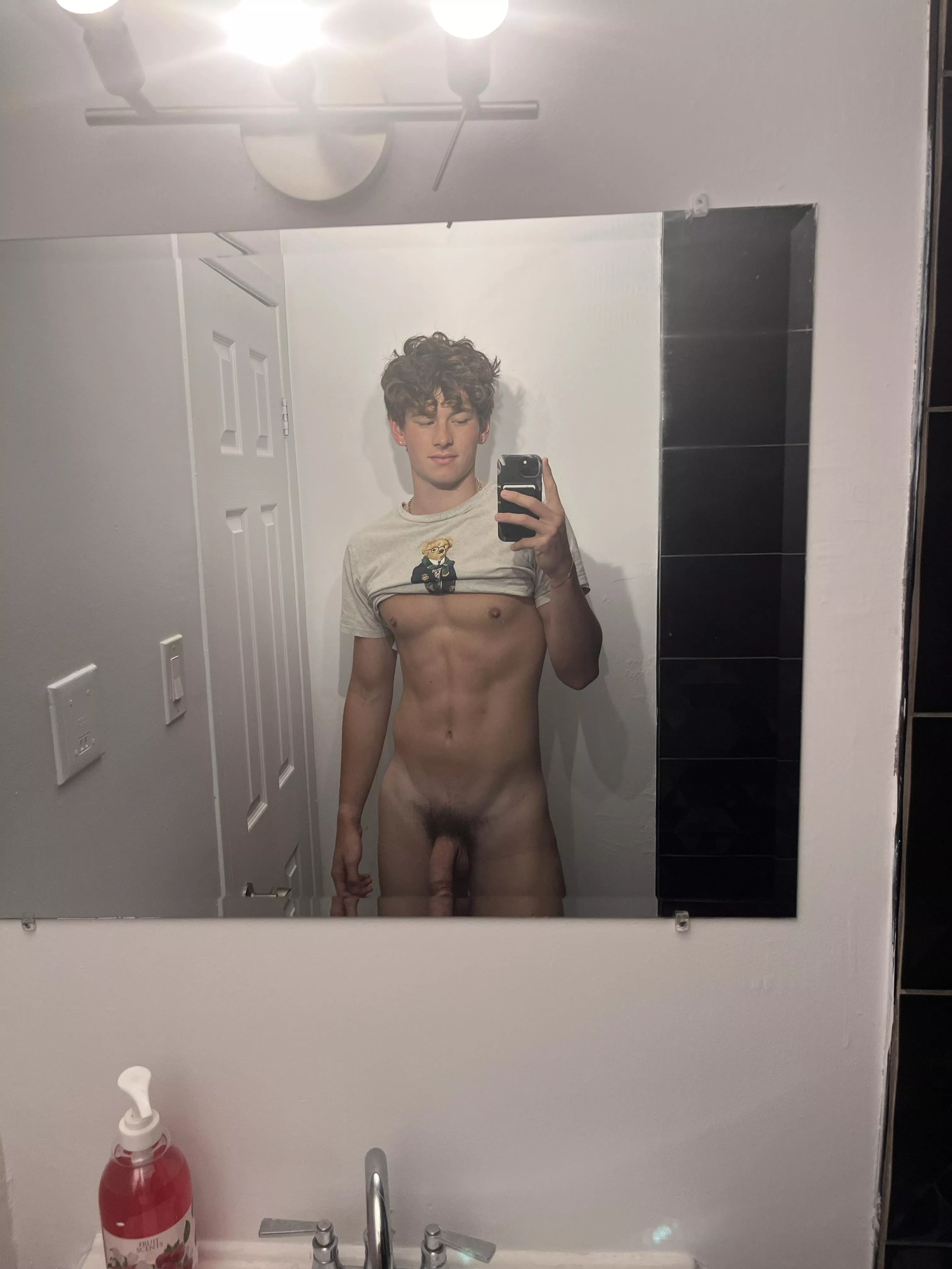 would u top me in the bathroom? posted by trivial_means