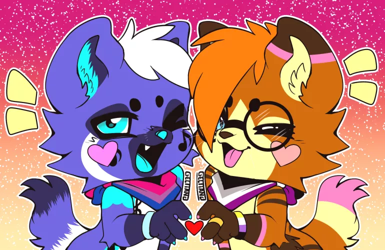 Couples art time! by NeaIsACat