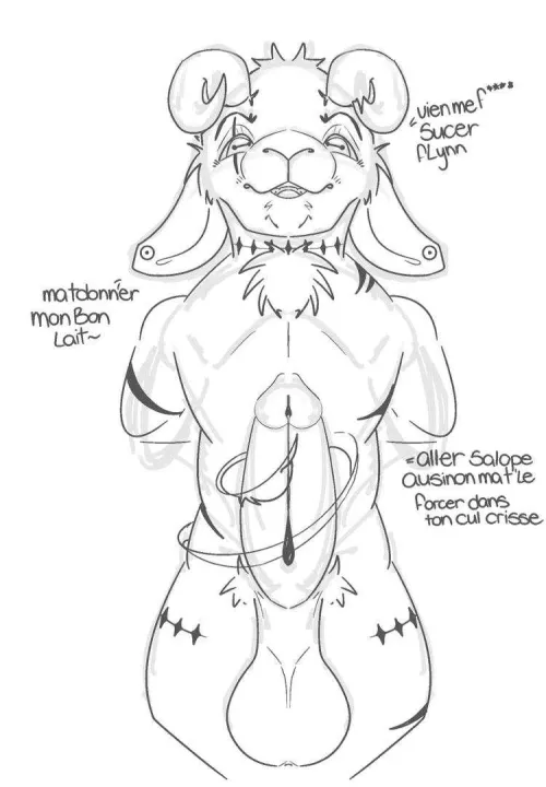 French goat incoming~ (art by me) by Commercial-Ad-9901