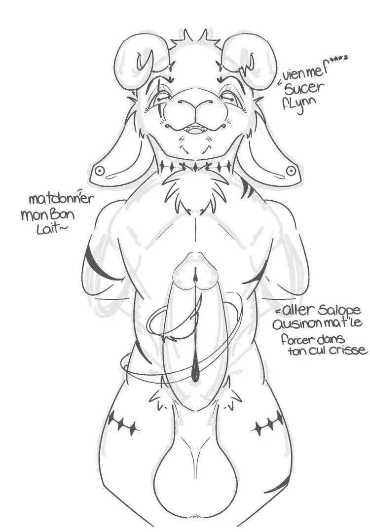 French goat incoming~ (art by me) posted by Commercial-Ad-9901