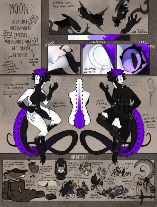 Gave her a little redesign :3 by MoonieTheCatt