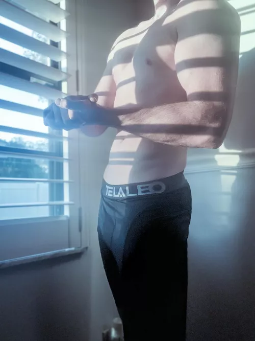 Go ahead feel my arms(M) by Koch_69