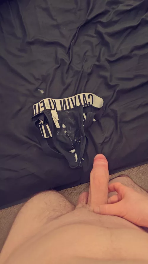 Gotta fill up the newly released intense power jock, don't I? by domhungtwink