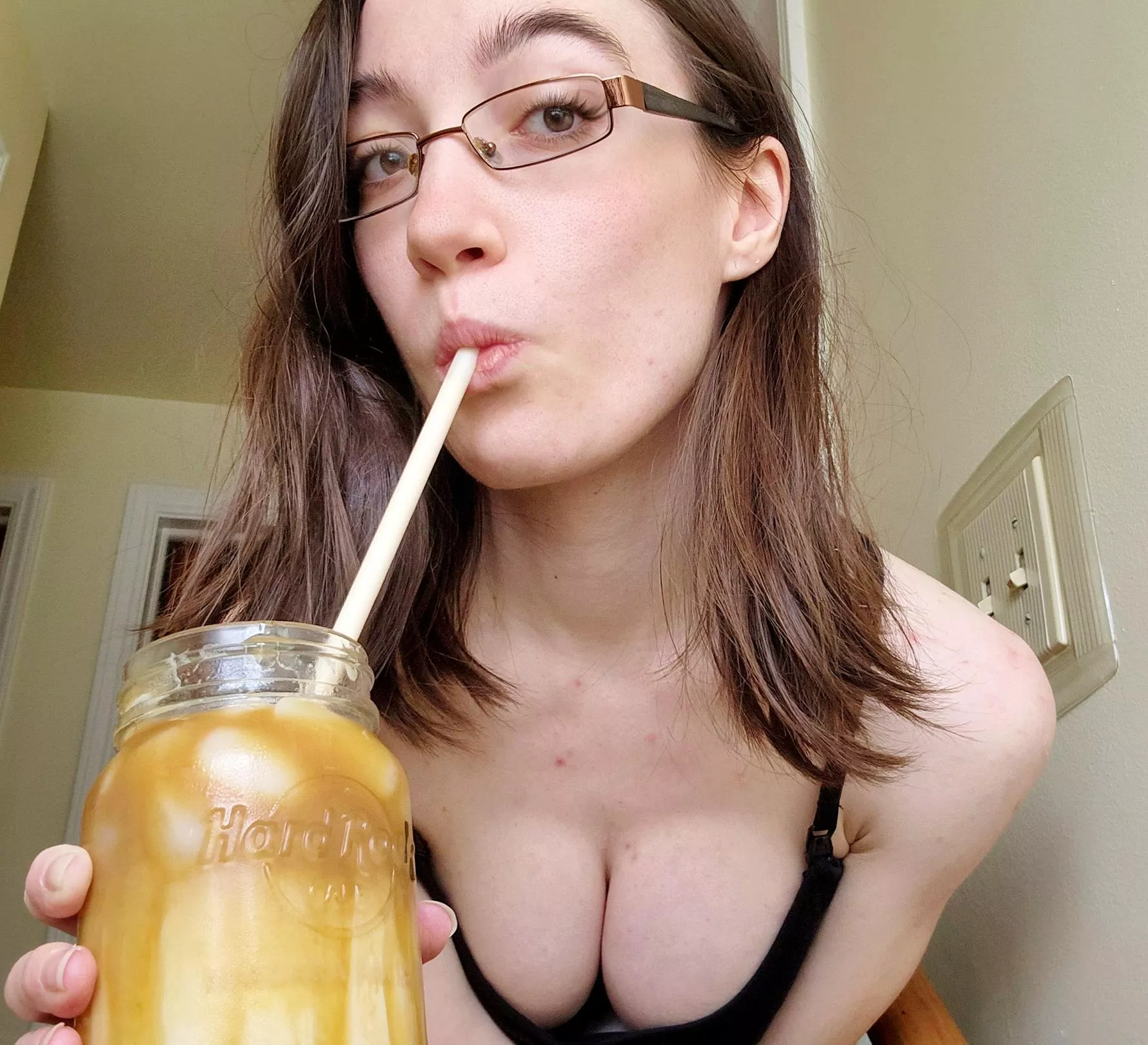 I love to suck down coffee...among other things 😈☕️ posted by coffeewithmom