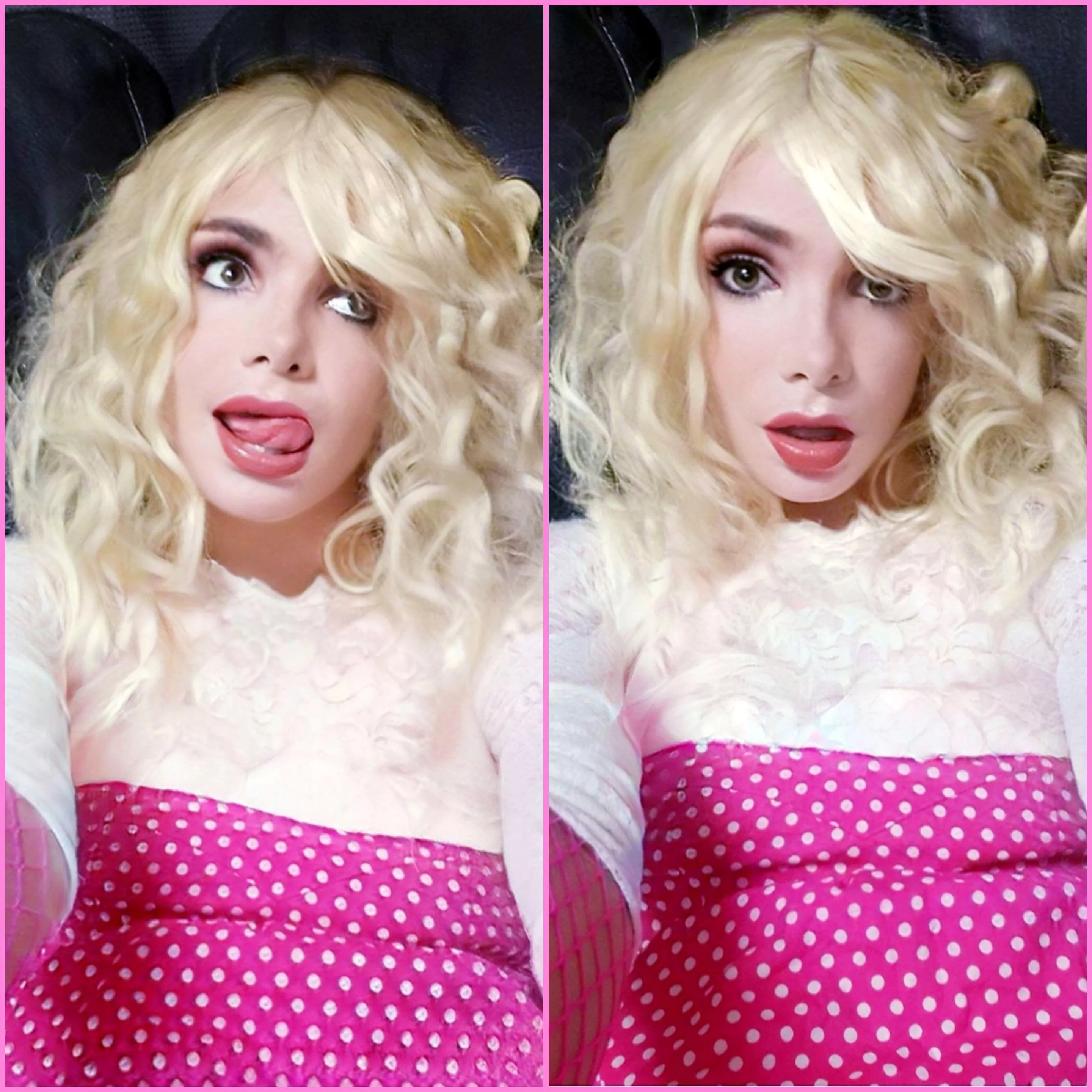 I think I've finally perfected my barbie look 😊🥰 posted by BethyFemboy2