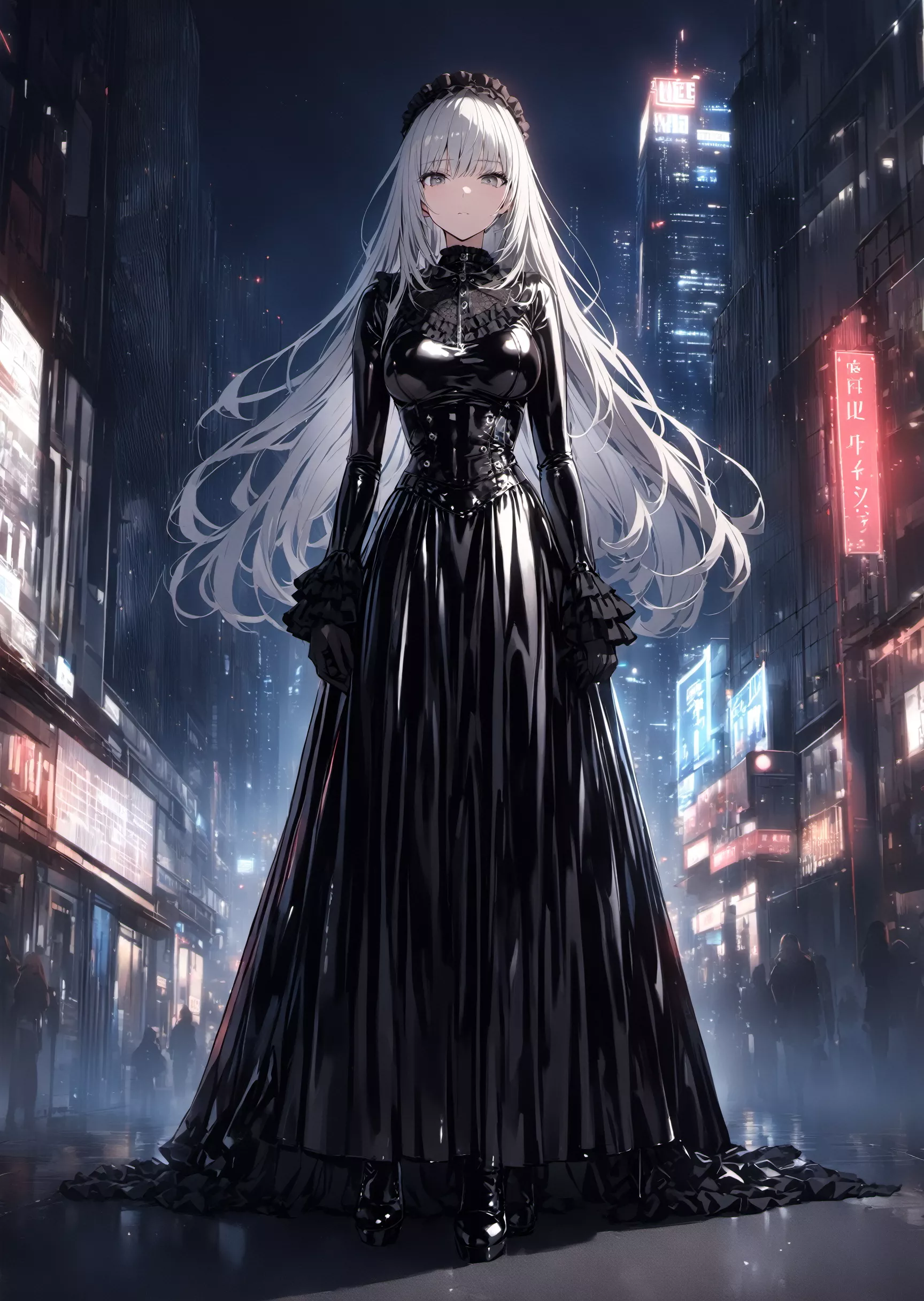 Long Latex Dress posted by CheetahSperm18