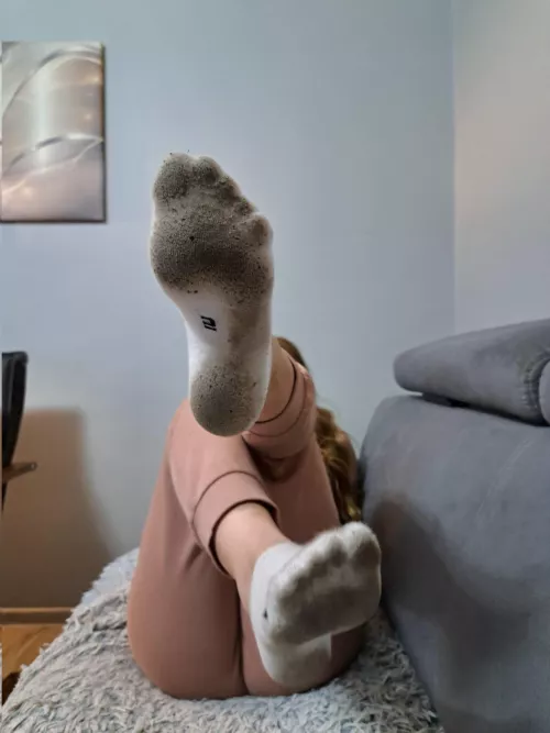 Omg my socks are so dirty [f] by Sophia_socks