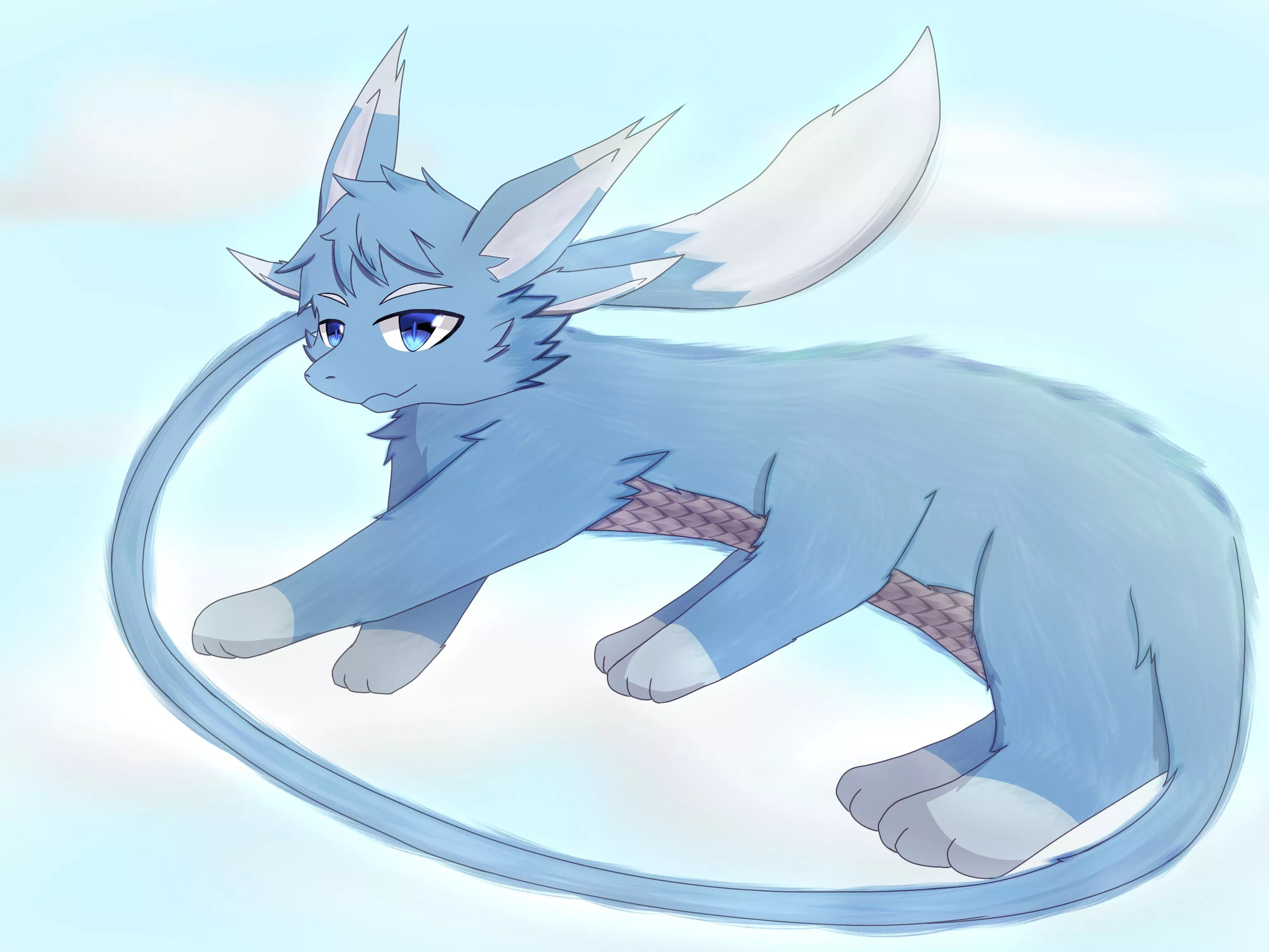 On the cloud-Commission posted by Kurosh1ro