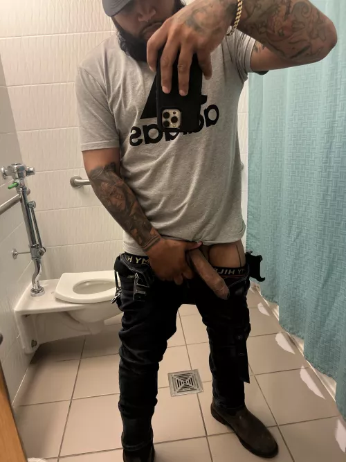 Quick mirror selfie by Opposite_Morning_754