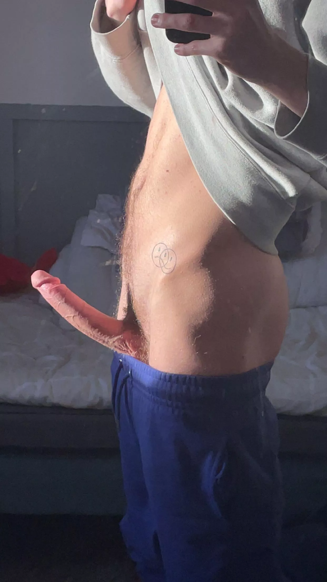 Suck my cock but be quiet don’t wanna get caught 😈 posted by Successful-Scallion3