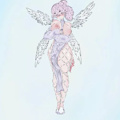 Thick angel [ayhumi] by ayhumi1