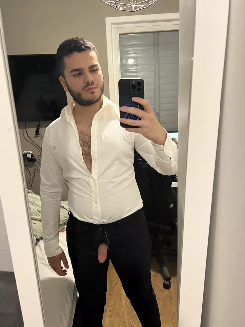 Very hairy chest…should I take the suit off? by Former_Judge6015