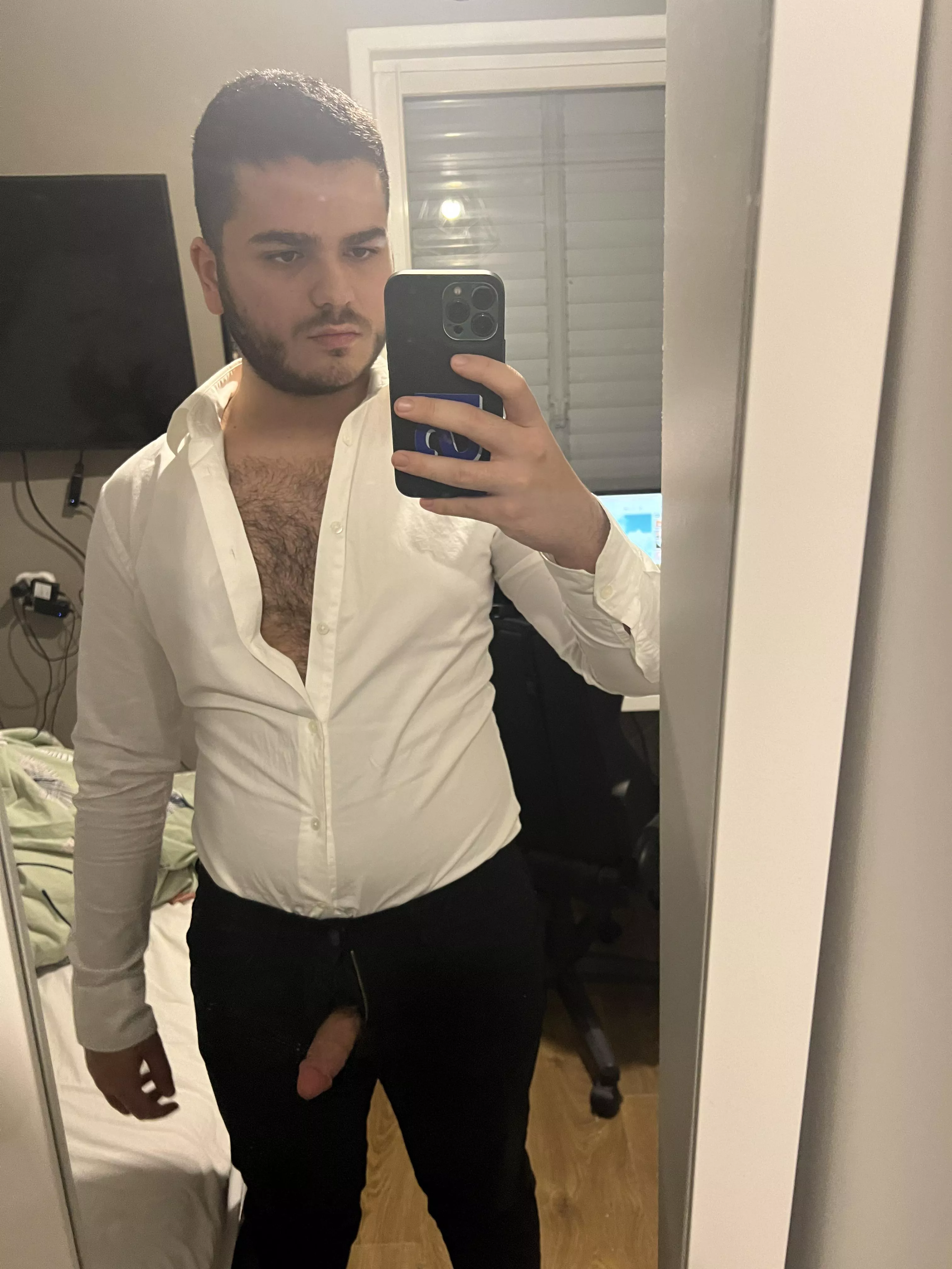 Very hairy inside the suit wanna see? posted by Former_Judge6015