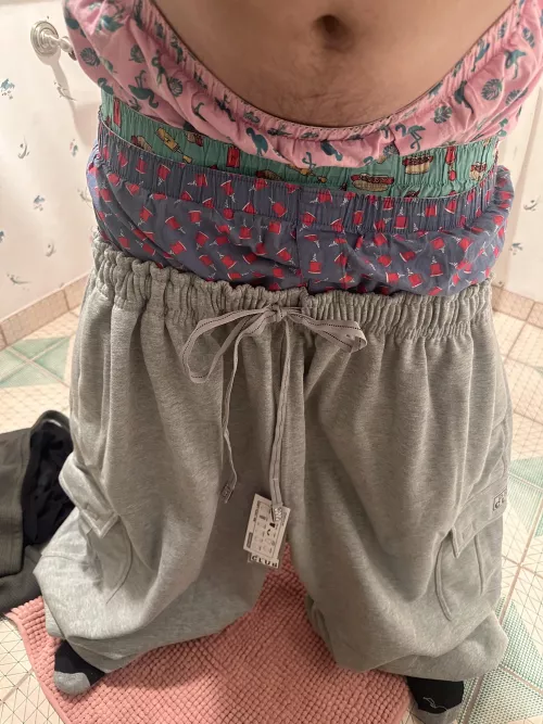 6xl baggy cargo sweats sag by coinpusherking8888