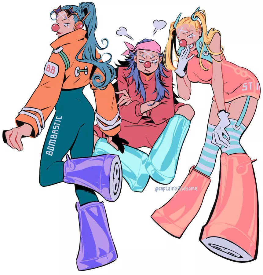 A female version of Buggy wouldn't be sexy and hot. The female version: posted by SpaceWurst0407