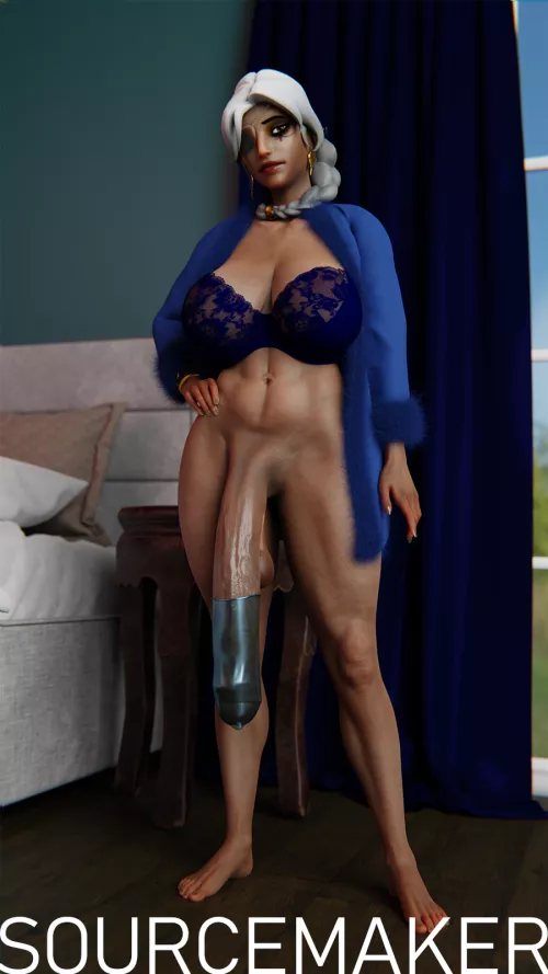 Anas's royal blue robe by futasaregreat