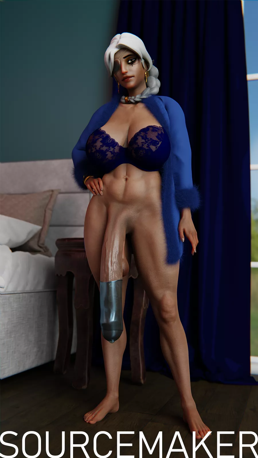 Anas's royal blue robe posted by futasaregreat