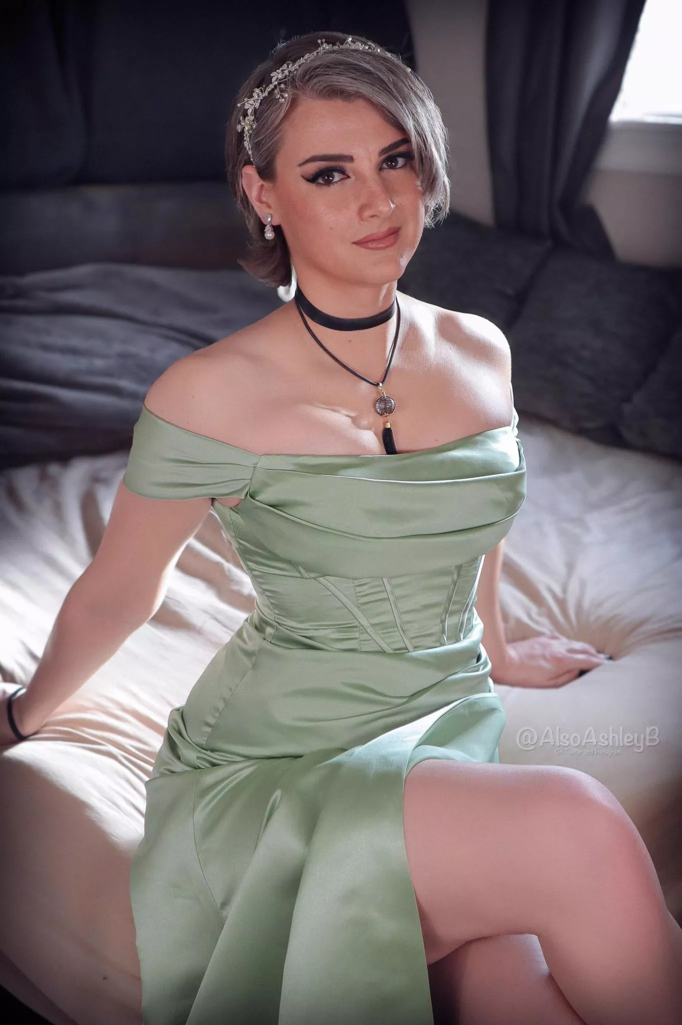 Bartender to Bridesmaid... well, if the dress fits 😜 posted by AlsoAshley