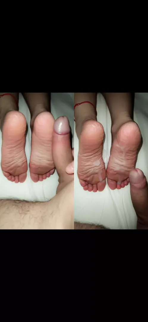 Big cock for rough soles cause me a large cum by whitesolesplash
