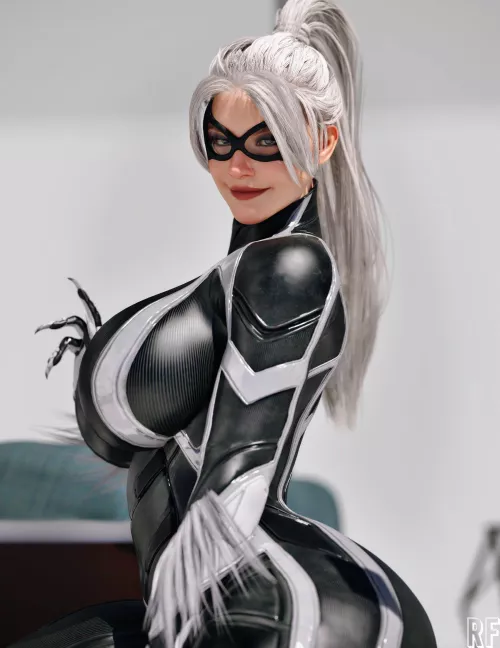Black Cat (Rude Frog) [Marvel] by Kuro-Oji