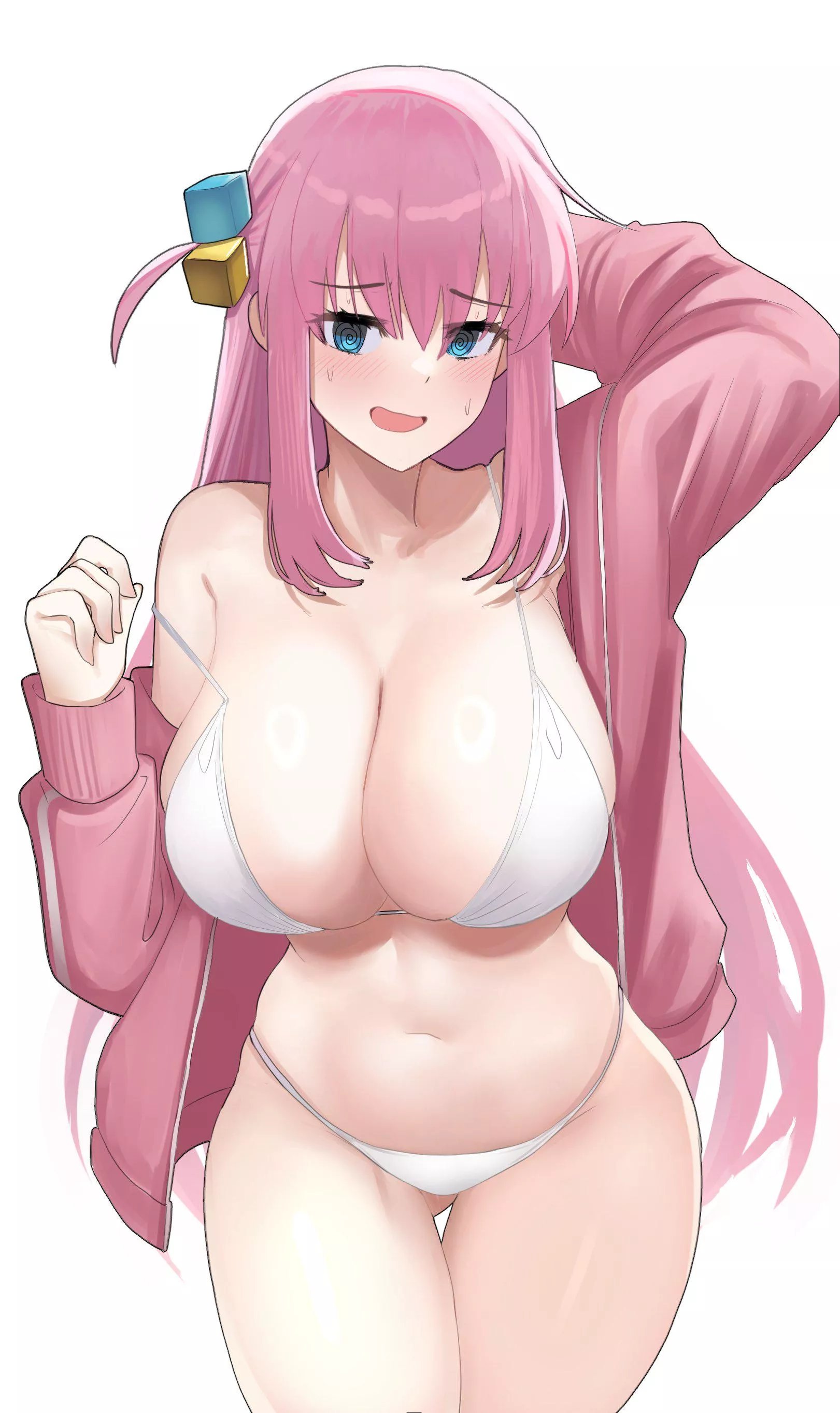 Bocchi's White Bikini (Bocchi The Rock) posted by Csxc