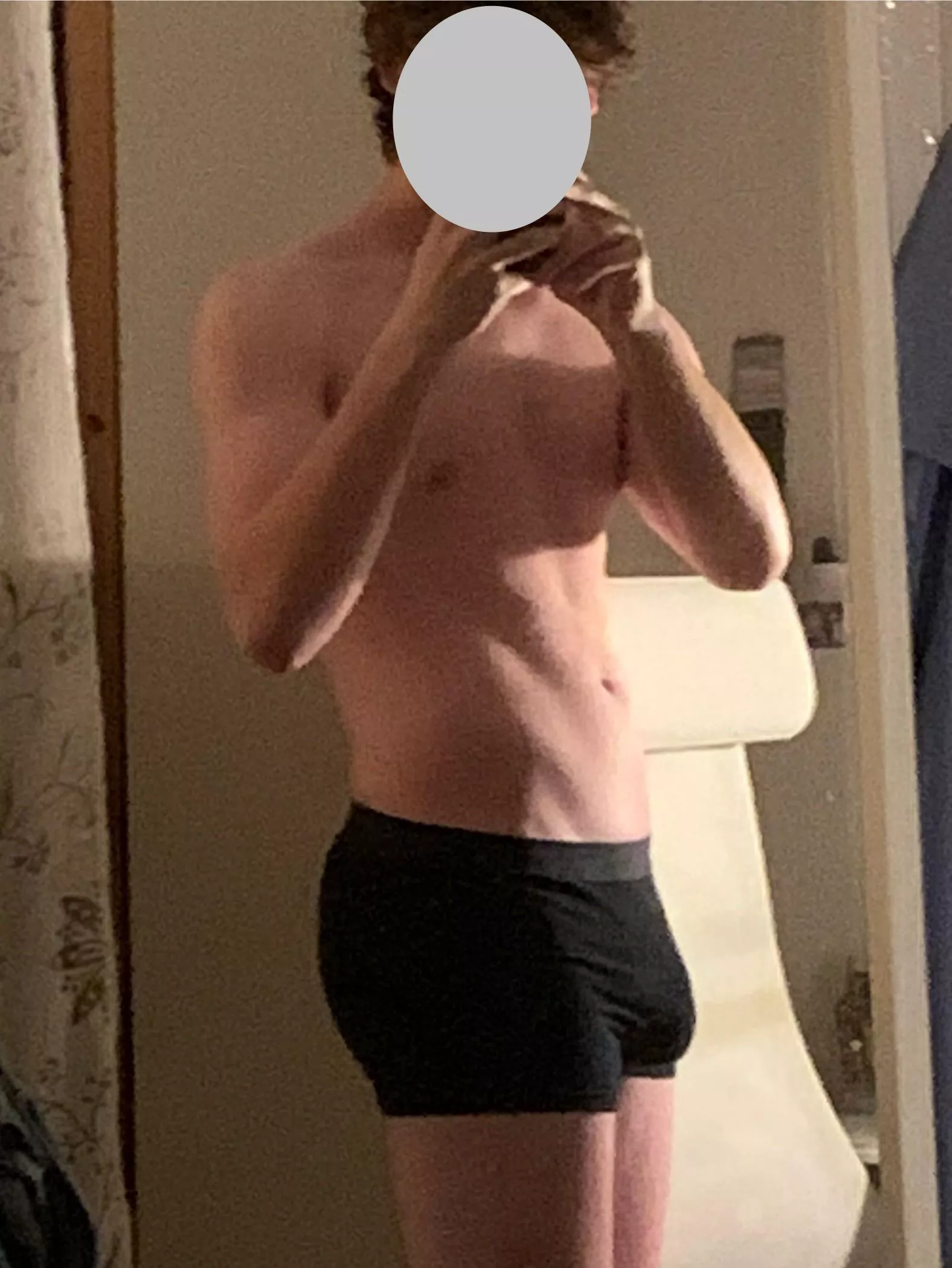 Bulging teen cock posted by B_______________