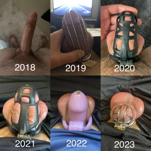 Chastity progress over ~5 years by bostonanon93