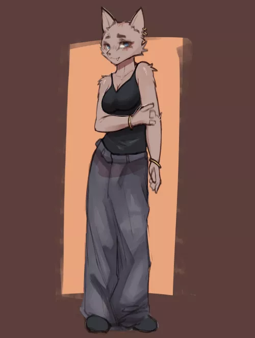 Cute study! (art by me, @manustuff0 on twitter) by manu_artx