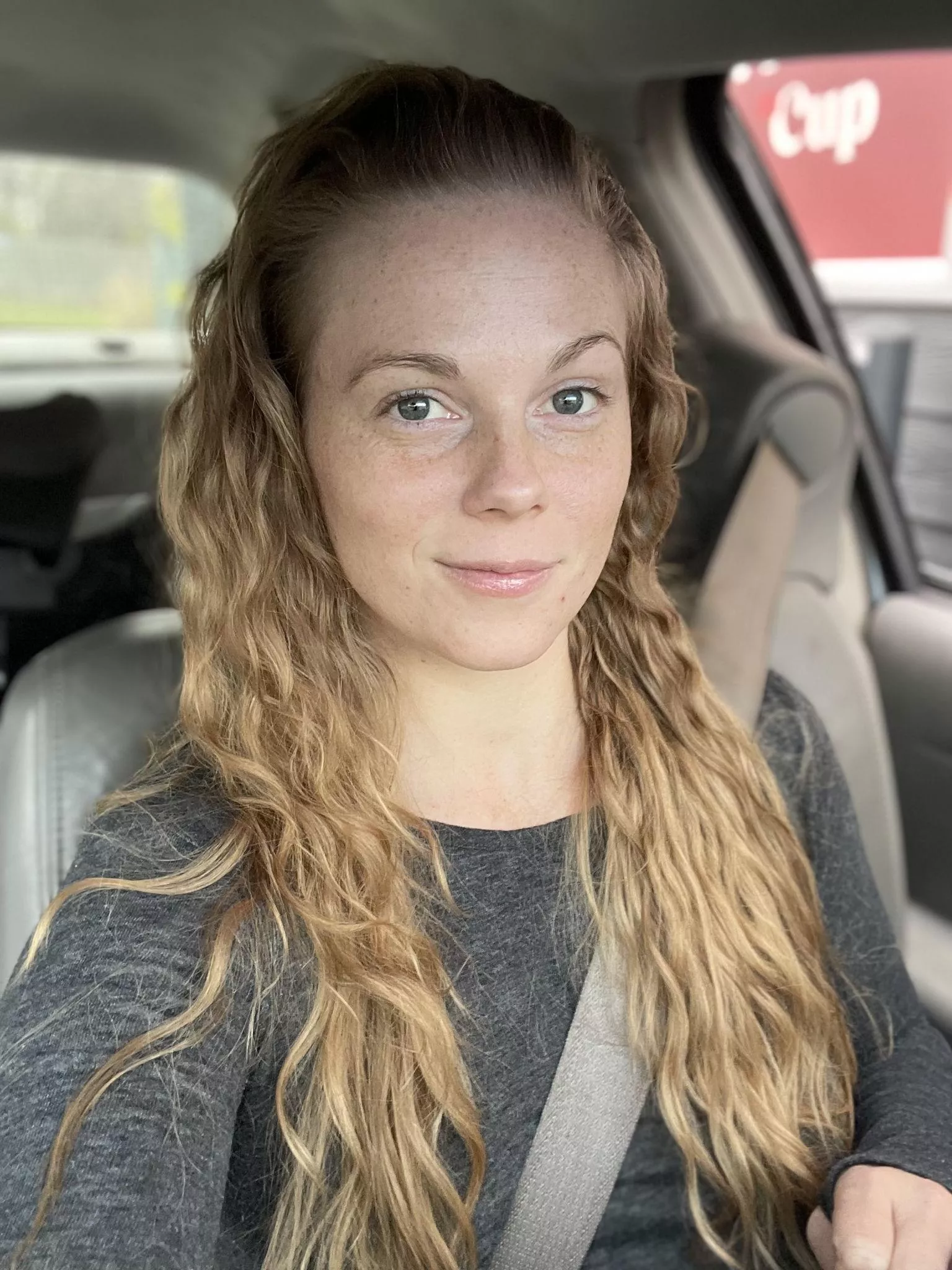 Excited for my coffee! [F] posted by Amputeelove