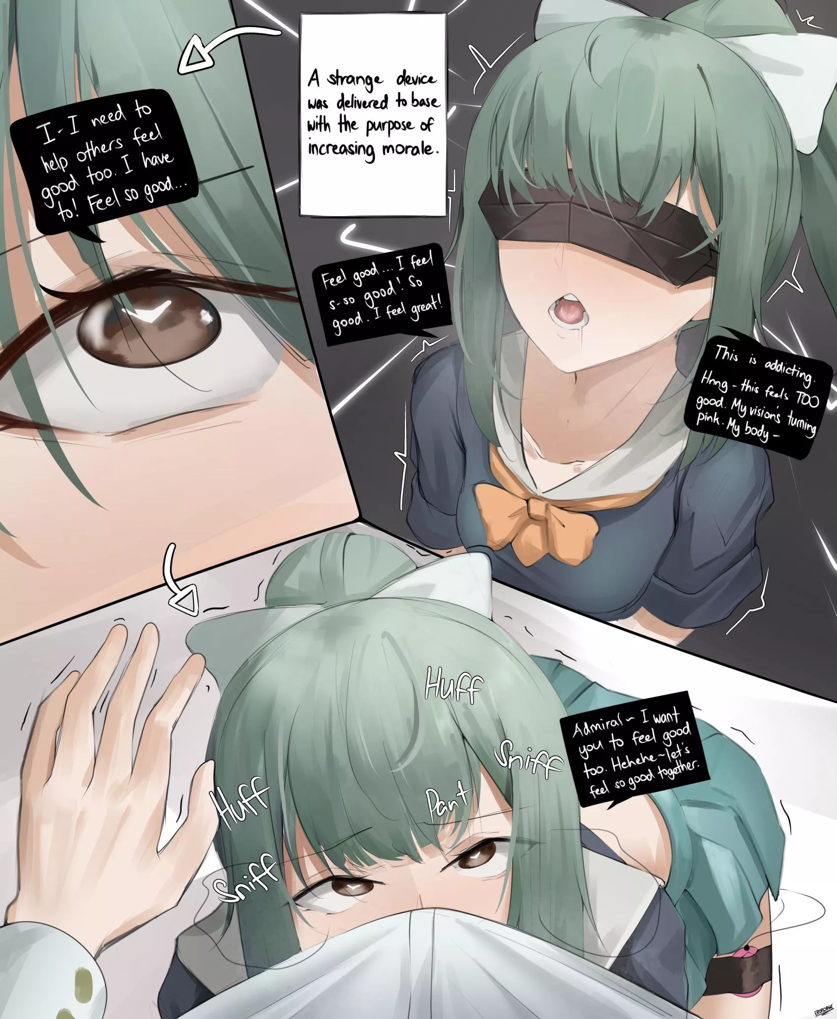 Feel Good Together (eroborne) [Yuubari] posted by ProbablyHypnoFiend