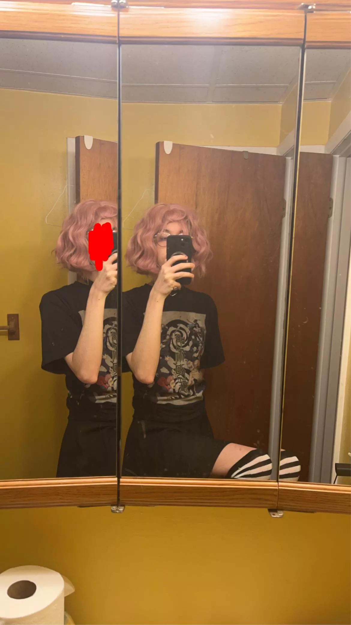 First time wearing a wig:3 posted by Femboyenthusiast111