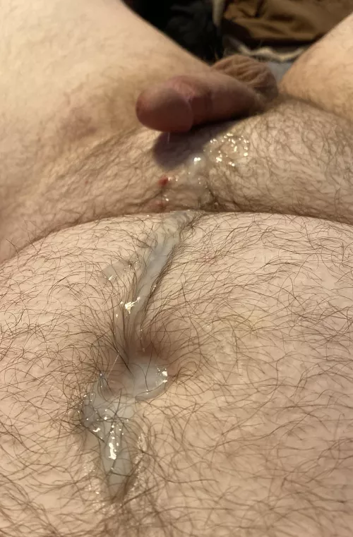 I love cumming on my stomach 🤤 filled my belly button on accident this time by Penis-Tipped-Feet