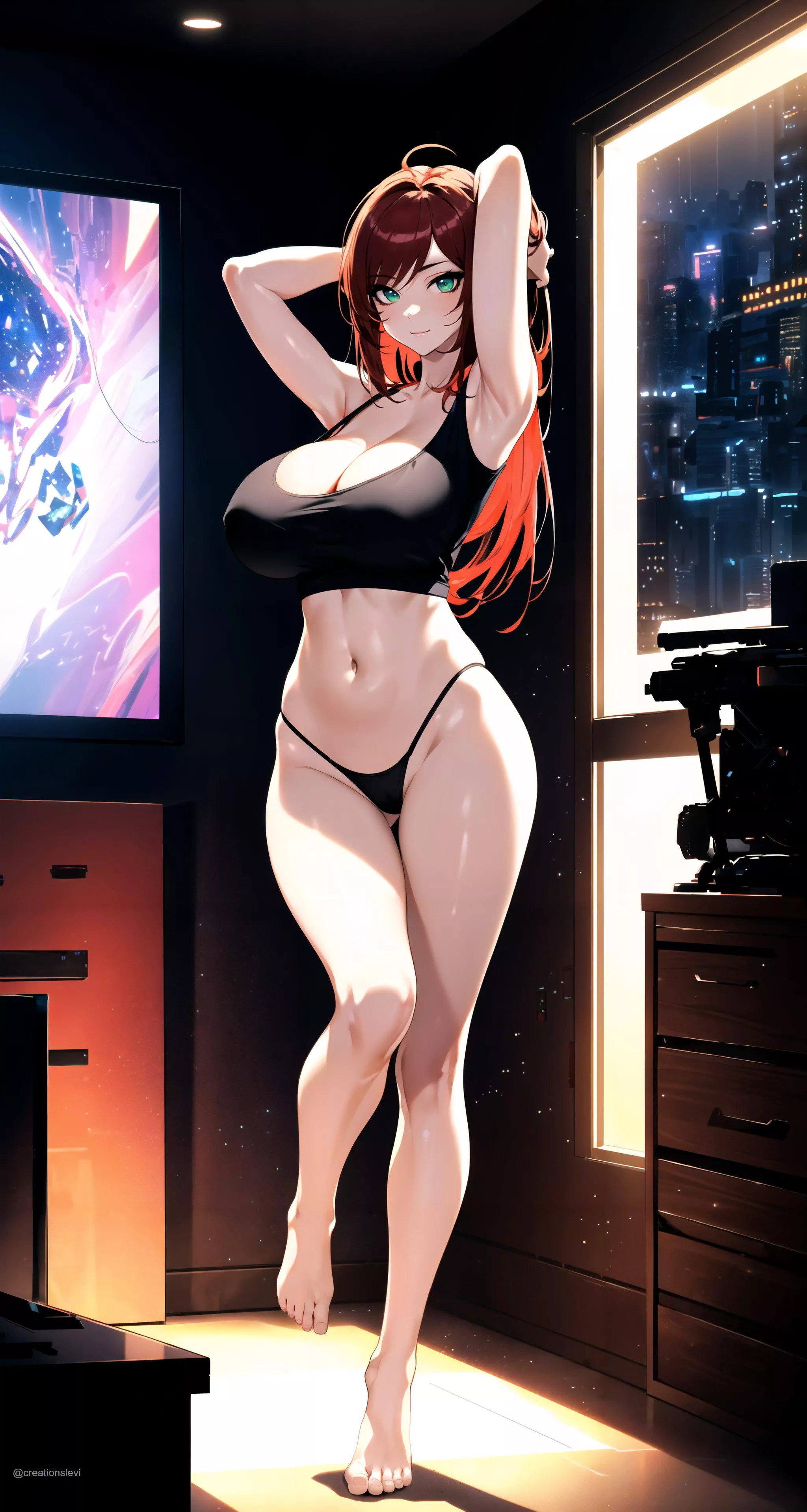 Late Night in her Apartment posted by CheetahSperm18