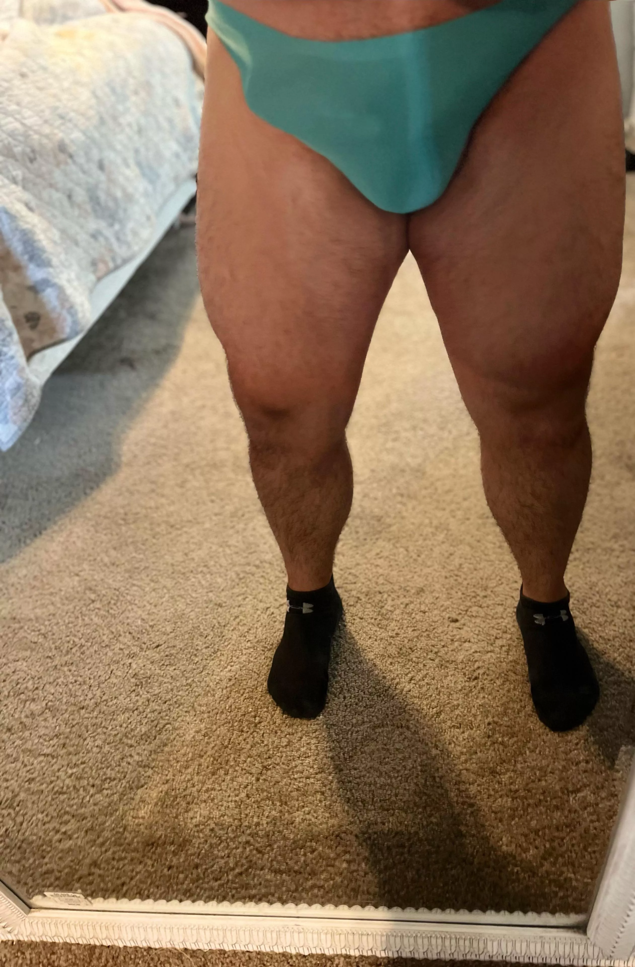 Not a jock but a thong. Still seems appropriate. posted by ManOfManyLegz