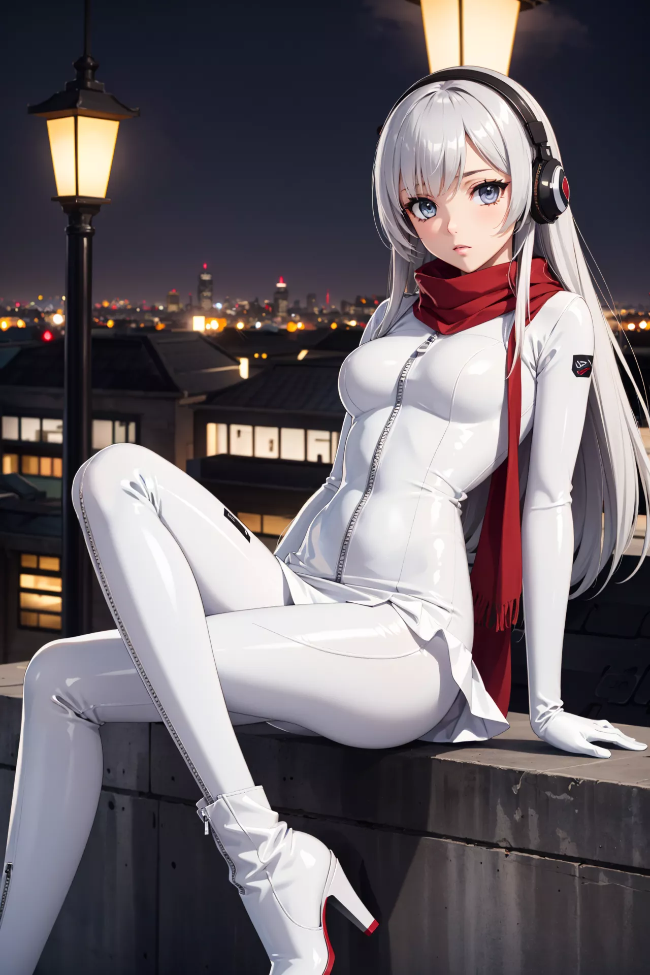 Red Scarf posted by CheetahSperm18