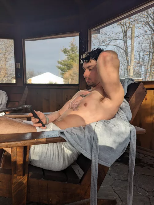 Spa day 😌 by baraboyfrend