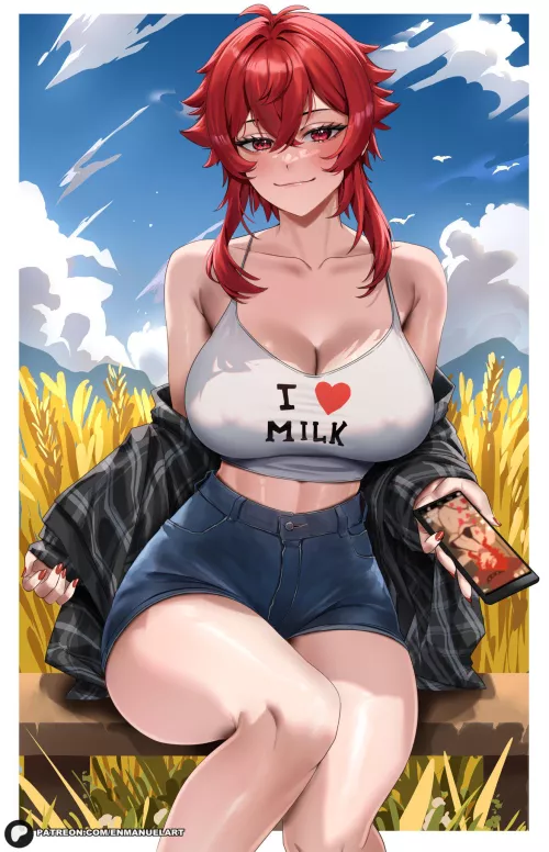 Tomo-Chan Loves Milk (Tomo-Chan Is A Girl) by Csxc