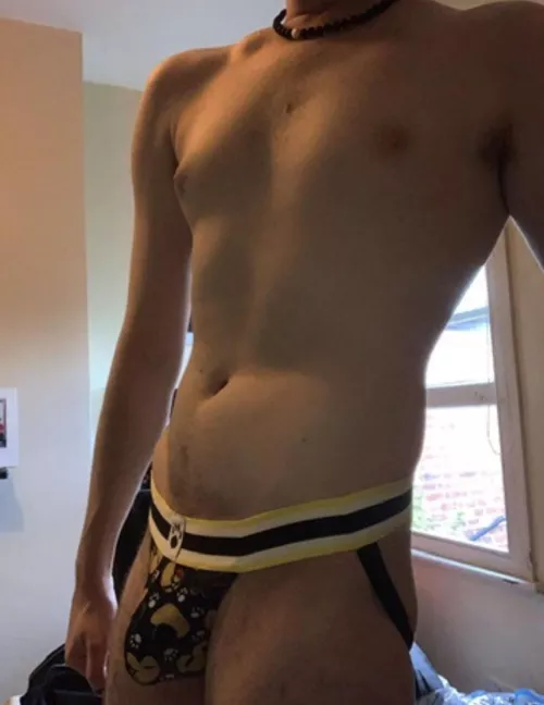 a throwback to my first time actually buying a jockstrap (22) by whoreonworlds